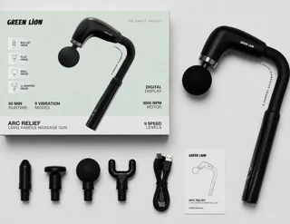 Green Lion ARC RELIEF Long Handle Massage Gun